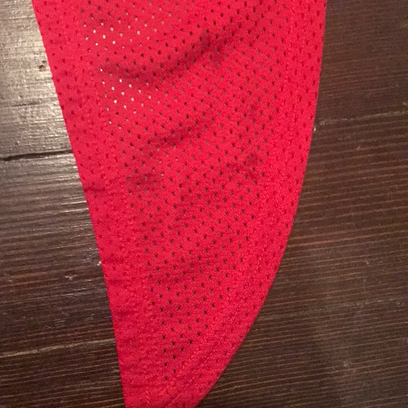 Jeremy Scott x Adidas | Red Tail Jersey Tank Top - Picture 8 of 8